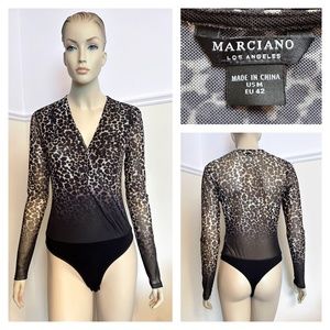 Marciano wrap bodysuit